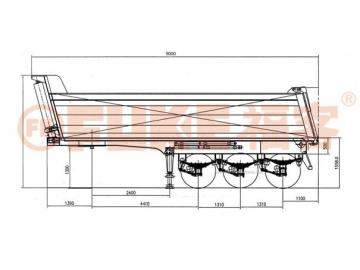 Tipper Semi-Trailer, FK35-1308G