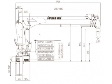 Boom Truck Crane, FK-50E