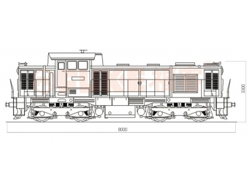 Switcher Locomotive, FK7-2000T