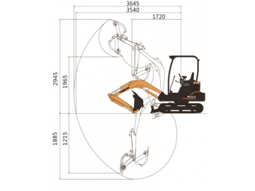 Mini Excavator, FK16-9