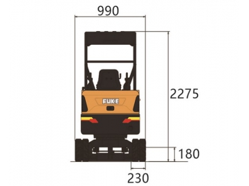 Mini Excavator, FK18-9