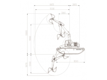 Amphibious Excavator, FK215-9C