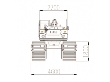 Amphibious Excavator, FK215-9C