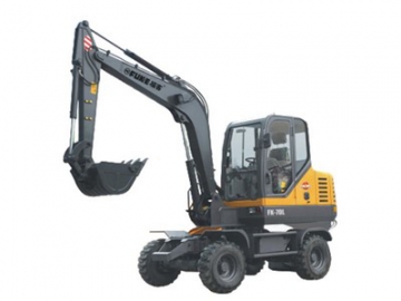 Wheeled Excavator, FK70-9L