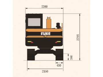 Crawler Excavator, FK85-9