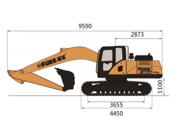 Crawler Excavator, FK215-9