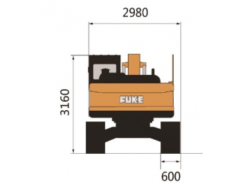 Crawler Excavator, FK215-9