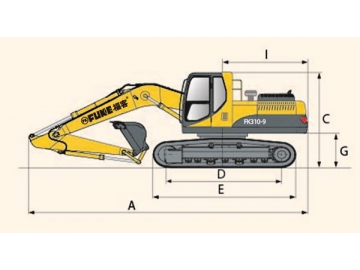 Crawler Excavator, FK310-9