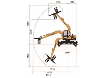 Railroad Excavator, FK80T