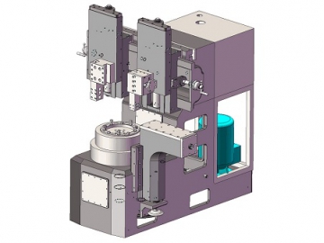 Wheel Disk Vertical Wheel Disc Turning Machine