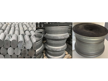 Forging and casting aluminum alloy wheels manufacturing