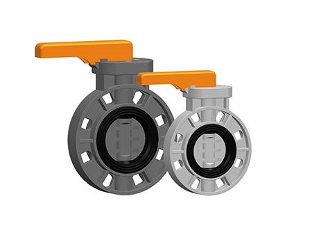 Manual Plastic Butterfly Valve, KV400