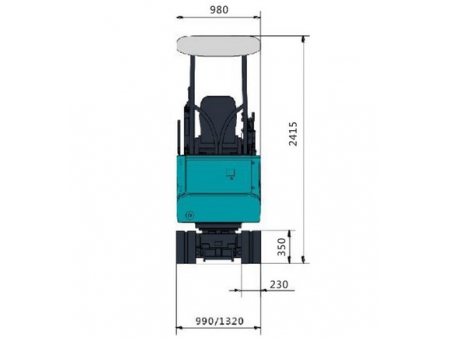 Mini Excavator, SWE18UF