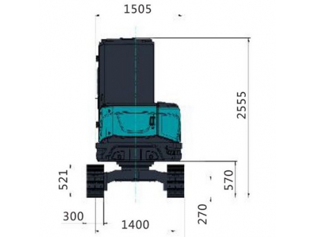 Mini Excavator, SWE35UF