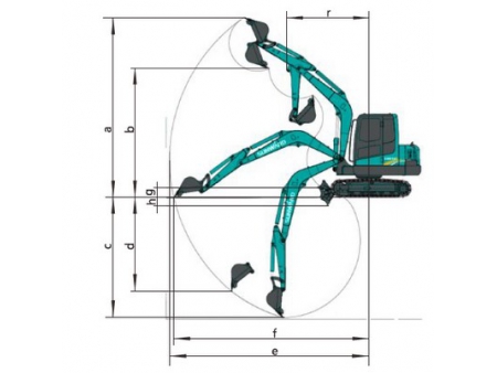 Compact Excavator, SWE60E