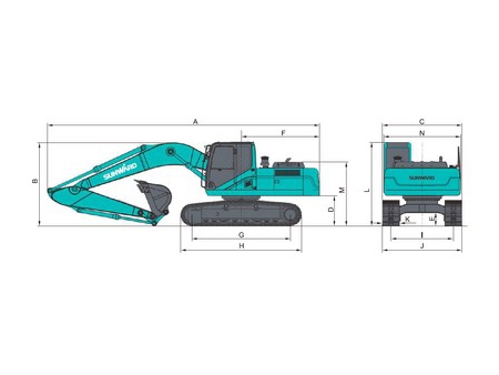Medium Excavator, SWE225E-3H