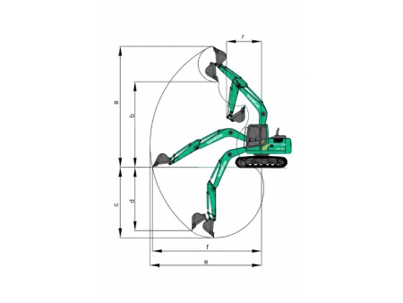 Compact Excavator, SWE100E