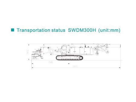 Rotary Drilling Rig, SWDM300H