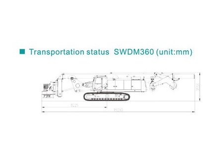 Rotary Drilling Rig, SWDM360