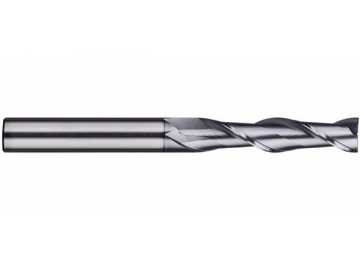 U-S2  General Purpose Solid Carbide End Mill - Square End - 2 Flutes