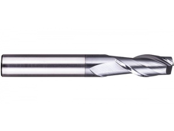 U-R2  General Purpose Solid Carbide End Mill - Corner Radius - 2 Flutes