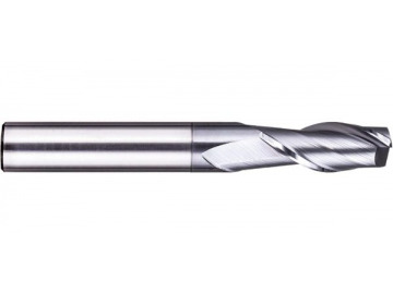 ES-R2  General Purpose End Mill for Stainless Steel Machining - Corner Radius - 2 Flutes