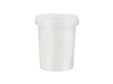 600ml Plastic IML Bucket with Lid, CX039D