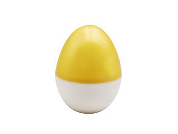 IML Plastic Egg-Shaped Container with Inner Cup, CX126