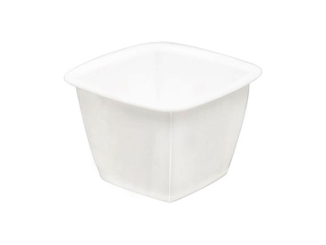 55ml IML Plastic Container, White Color, CX046