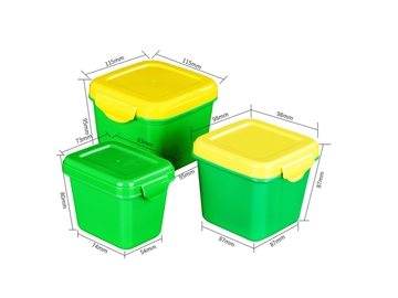 300ml/500ml/800ml IML Container with Lid, CX001