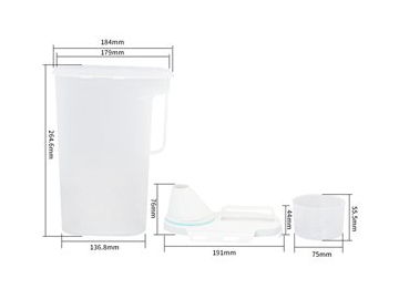 2600ml IML Water Jug, CX108B