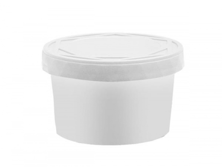 100ml IML Ice Cream Cup with Spoon and Lid, CX132