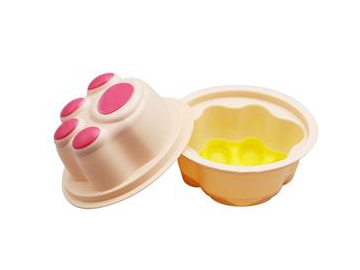 100ml IML Jelly Cup, Cat-Pad Shape, CX136