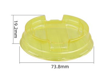 Ø73.8mm IML Plastic Round Lid, CX021