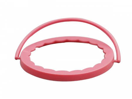 Ø69.8mm IML Round Cup Lid, with Handle, CX022