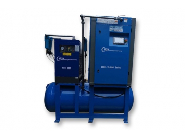 Tank Mounted Screw Air Compressor, LGSD Series