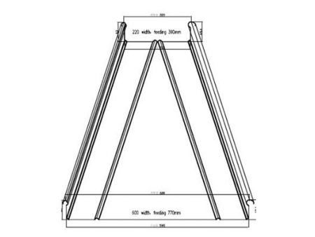 YX65-400-500 One Times Tapered Forming for One Time Tapered Forming