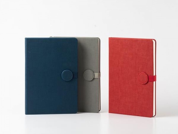 PU Leather Notebooks with Magnetic Buckle