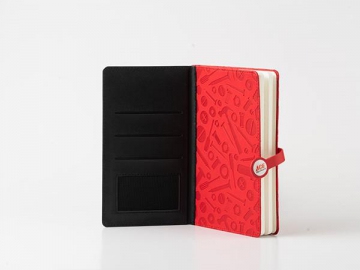 PU Leather Notebooks with Magnetic Buckle