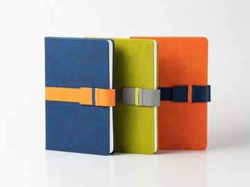 PU Leather Notebooks with Magnetic Buckle