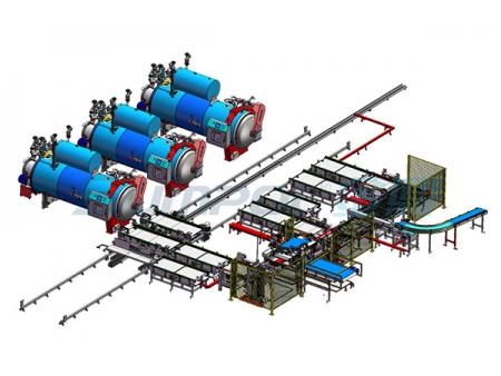 Automatic Retort Loading & Unloading System