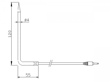 Food Probe Temperature Sensor, MJYA