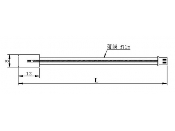 Thin-Film Temperature Sensor, High Temperature Type, MJMA