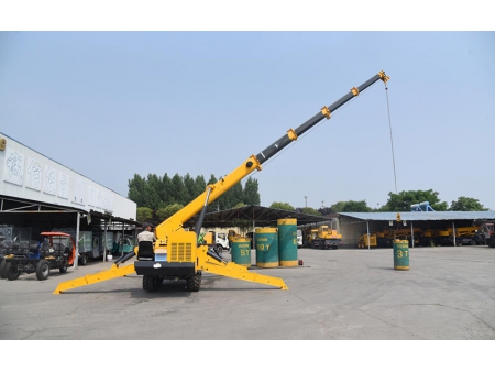 8T Crawler Spider Crane