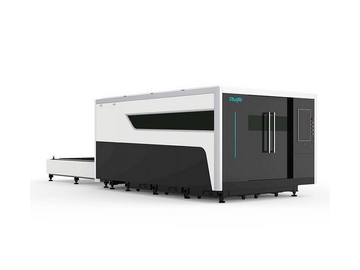 Enclosed Fiber Laser Cutting Machine with Exchange Table, RJ-6025P