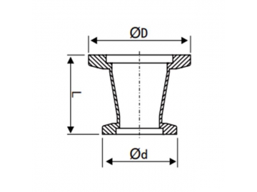 Vacuum End Caps / Vacuum Concentric Reducers