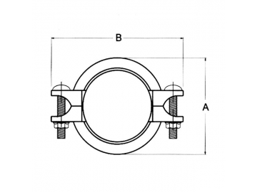 Stainless Steel Flexible Coupling, Model 95LP