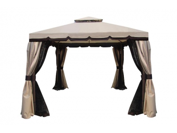 10' x 10' Double Rooftop Gazebo with Aluminum Frame