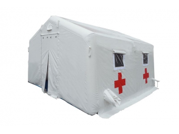 Negative Pressure Inflatable Medical Tent
