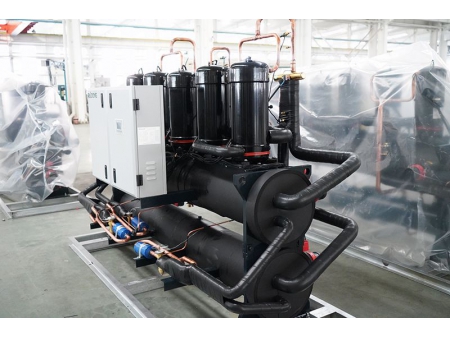 Water Cooled Scroll Chiller and Heat Pump, 70kW-280kW